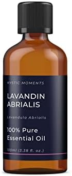 Мистични моменти | Есенцијално масло од лавандин Абијалис 100мл - чисто и природно масло за дифузери, ароматерапија и масажа мешавини вегански ГМО бесплатно