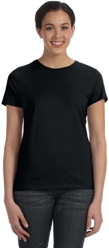 Црна маица на Hanes Nano-T жените