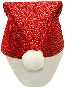 Канавис Божиќна Капа Божиќна капа Дедо мраз капа кадифени светки Капа празнична забава нова година За Унисекс Возрасни