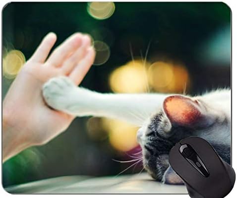Подлога за глувче Со Зашиен Раб,Гумена Подлога За Глувче Со пет палми мачки Што не Се Лизгаат