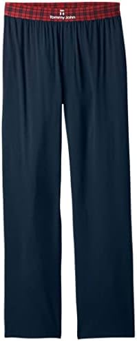 Второто панталони за пижами на Томи Johnон Машка - удобно меко спиење и дневна дното за мажи