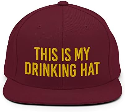 Партија за пиење везена капа за шминка, ова е мојата капа за пиење