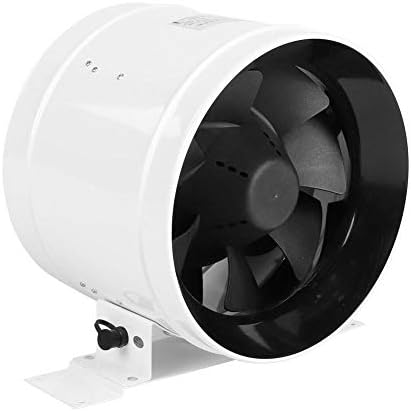 Jectse 10 вентилатор на тивок инк -линија на канали, 1065CFM EC PWM променлива брзина на вентилатор, автоматска заштеда на енергија