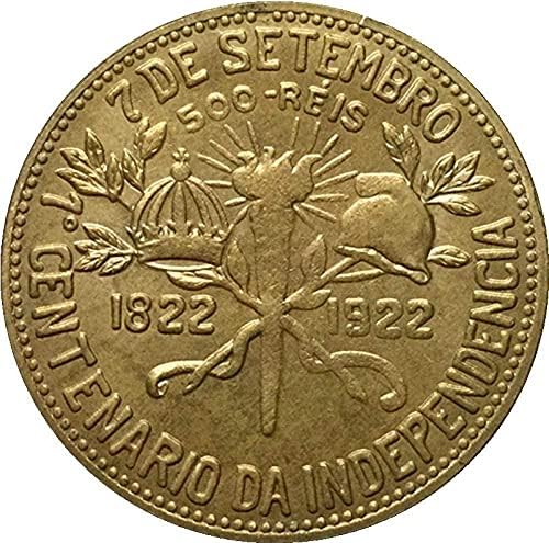 Предизвик Монета Сребрена Античка Римска Монета Странска Копија Сребрена Обложена Комеморативна Монета РМ27 Јуани Дуо Римска Монета Странска