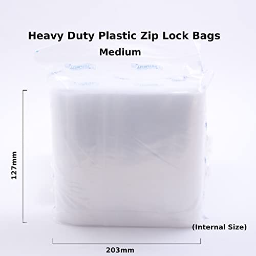 Тешки пластични торби за заклучување на поштенски патенти - Големина: Средна - Големина на пакетот: Пакет од 1.000 - од иноксијата