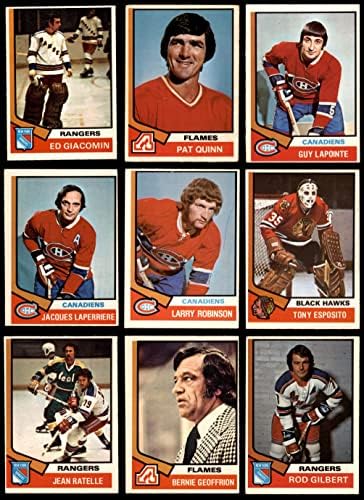 1974-75 O-PEE-CHEE NHL хокеј делумно комплетен сет VG/EX+