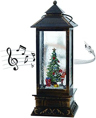 Гуангминг - божиќен снежен глобус музички предводен светло осветлен бонцер игра Среќен Божиќ украс Денот на благодарноста на Денот на благодарноста