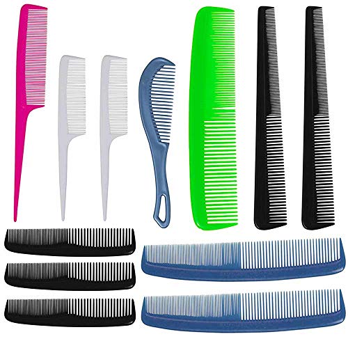 24 компјутер PRO чешел за коса постави салон фризерски берберски алатки за стилизирање четки пластични пластични
