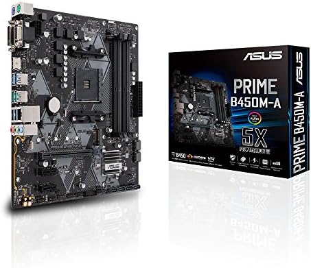 Asus Prime AMD B450M-A Micro ATX DDR4-SDRAM Матична плоча