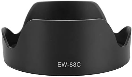 Аспиратор за леќи, EW88C пластична камера за аспиратор за црна леќа, за EF 2470mm F2.8 L II леќи за USM