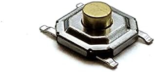 12V 5.2 * 5.2 * 1,7 mm 12V 0,5A 4 пин SMT копче за копче метал тактилен микро тактичен прекинувач на допир бакар интеррепер 4 * 4 -
