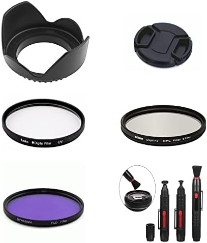 SR10 67mm камера пакет леќа капаче за аспиратор UV CPL FLD филтер четка компатибилна со Leica apo-summicron-SL 75mm f/2 асм. Леќи и