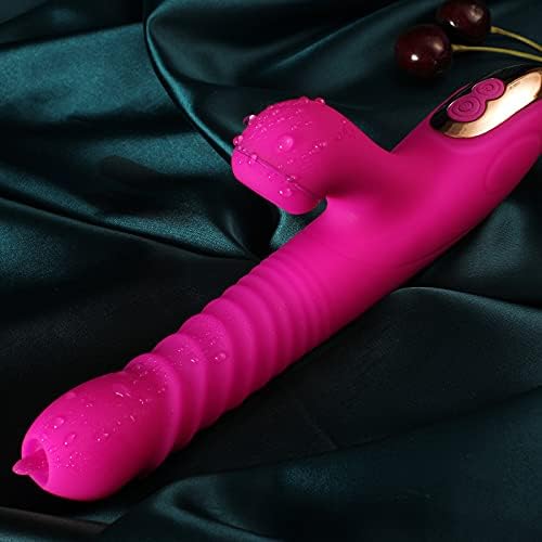 Нафрлање g Spot Vibrator цицање телескопска играчка роза за жени возрасни секс вибрираат вибрирачки играчки клиторис дилдо патување