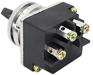 Префрлување на копчето 1pcs, контролори за џојстик 30мм господар прекинувач LS2-2 LS2-3 Прекинувач за избор на ротари 2/3 брзини 380VAC