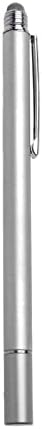 Пенкало за пенкало во Boxwave Compatible со рачен Algiz RT7 - Дуалтип капацитивен стилус, врвот на влакната на врвот на врвот капацитивно стилус