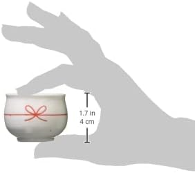 光陽 陶器 Koyotouki 23360 Јапонски прибор за јадење, врзана чаша Гурурири, црвена