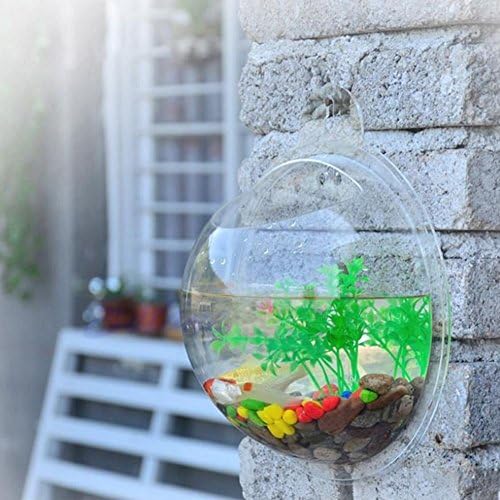 Vktech® растителен wallид што виси монтирање меур аквариум сад риба резервоар аквариум дома декорација