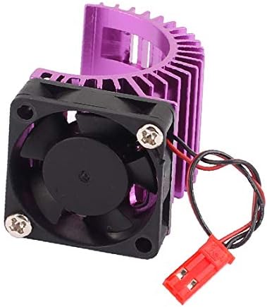 X-Ree Purple Aluminum Heatsink Топлина Диспација на дифузна ладење на перка за 540 550 RC мотор (Reemplazo difuso difuso de la aleta de enfriamiento