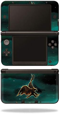 MOINYSKINS кожата компатибилна со Nintendo 3DS XL оригинал - Eagle Galaxy | Заштитна, трајна и уникатна обвивка за винил | Лесен за примена,