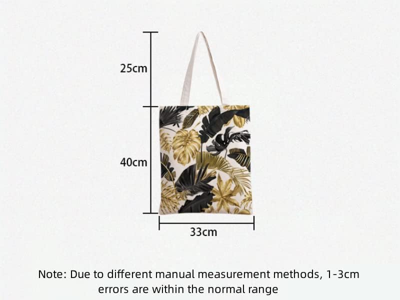 Куче симпатична печатена торба за тота со природа со дизајнерска шема печатена машина за миење чанти за торбички торбички торбички