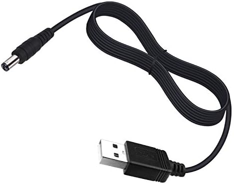 КСИНЈУВИН USB Тип-Машки до 5,5 mm x 2,1 mm Барел 5v Dc Кабел За Напојување со 4 Конектори Компатибилен со Лаптоп, Лаптоп, ЦЕНТАР