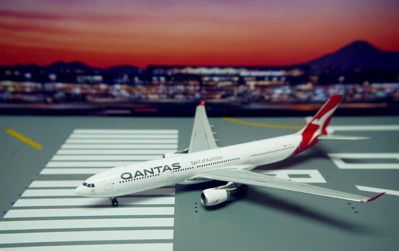 Beminijets Qantas за Airbus A330-300 VH-QPJ 1/400 Diecast Aircraft претходно изграден модел