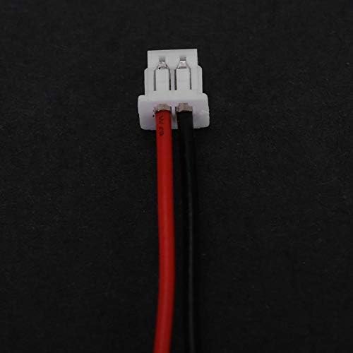 Health Health Gear JST 1.25mm 2 Pin/ 3Pin Micro Memo Female Connector Connector Plug Cable со кабли со жица од 100мм, 20 парчиња