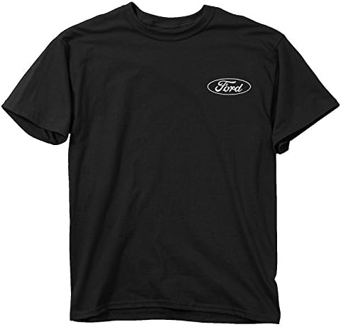 Buck Wear Men's Ford Motor Company Company Skulls and Stripes памучна маица