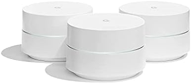 Google wifi систем, 3 - Пакет-Рутер Замена За Целата Домашна Покриеност, Бело