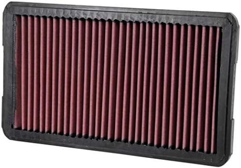 K&N Filter Air Filter: Зголемете ја моќноста и забрзувањето, да се перат, премијата, филтерот за воздух за замена на автомобилот: