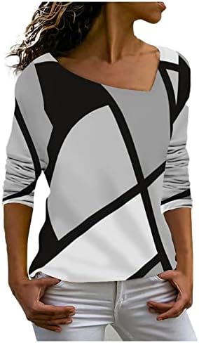 Lytrycamev графички маички за жени гроздобер излегување на врвови плус големина летни облеки мода симпатична лабава кратки/долги ракави кошули