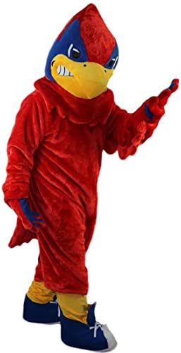 Црвен орел птици цртан филм костум маскота за возрасни козмеј фенси фустан