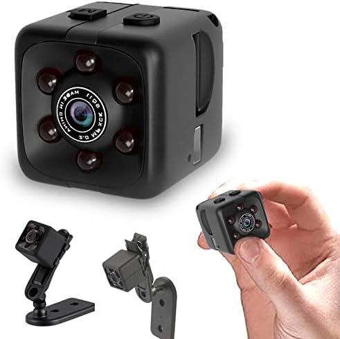 Мини шпионска камера и камера со каросерија со мемориска картичка 32 GB