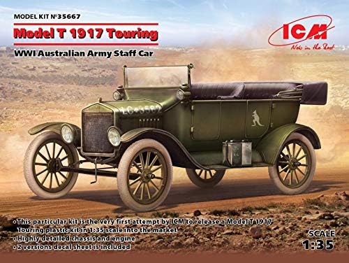 ICM ICM35667 1: 35-модел T 1917 Touring, Aust. Автомобил на армијата