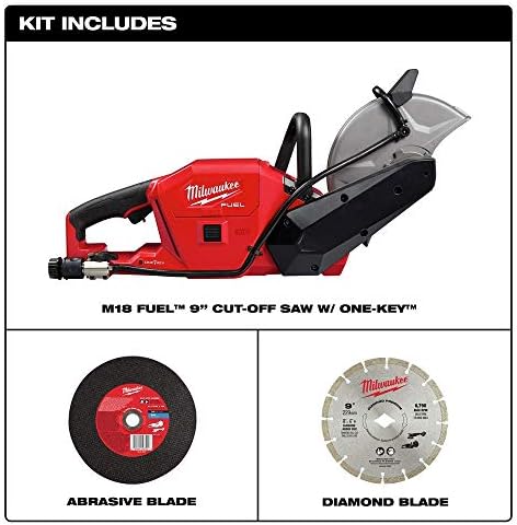 Milwaukee 2786-20 M18 Fuel Lithium-Ion 9 in. Cut-Off Saw w/еден клуч