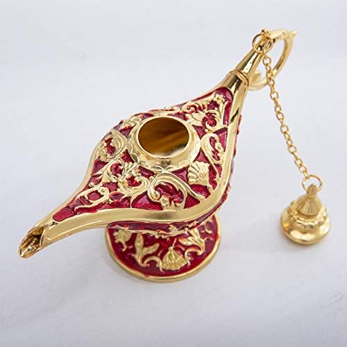 H&D Hyaline & Dora Hand Hand Orented Red Aladdin Larm Декоративна кутија за накит за накит Единствен подарок за домашен декор