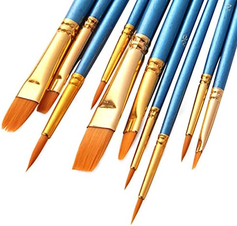 Профектлен-американски уметник најлон боја на четка Професионална акварел акрилна дрвена рачка за сликање четки за уметност материјали