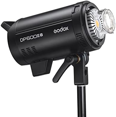 Godox DP600II-V Вграден 2.4G безжичен X систем Професионално студио Строб Флеш светло за свадба модно рекламирање фотографија