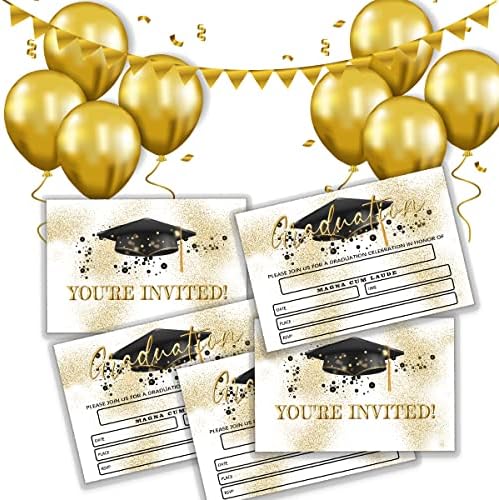 Шлинко Покани За Забава за Дипломирање во 2023 Година Со Пликови, 2023 Постдипломски Материјали-ЧИ132