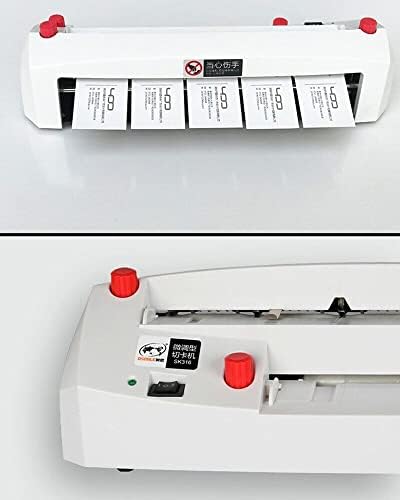 Електричен секач за картичка, 110V Електрична автоматска име за сечење картички за сечење картички за сечење машина за сечење