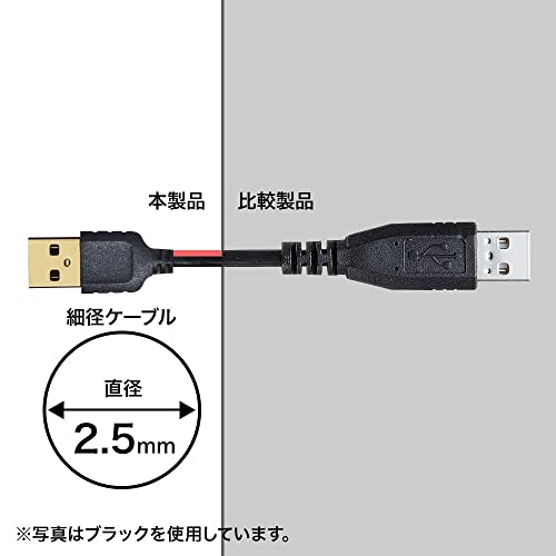 Санва Снабдување Ку-SLAMB515WK Ултра-фини МИНИ USB Кабел