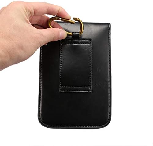 Кожа од кожена торба со торбички со куќиште со куќиште за јамка за ременот за Samsung Galaxy Note 10+, белешка 10 Lite, S10 Lite, S10,
