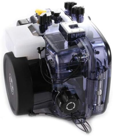 Fotga Seafrogs 60m/195ft Водоотпорна подводна камера кутија за нуркање за нуркање за камера со огледало на Sony A6000 A6300 A6500
