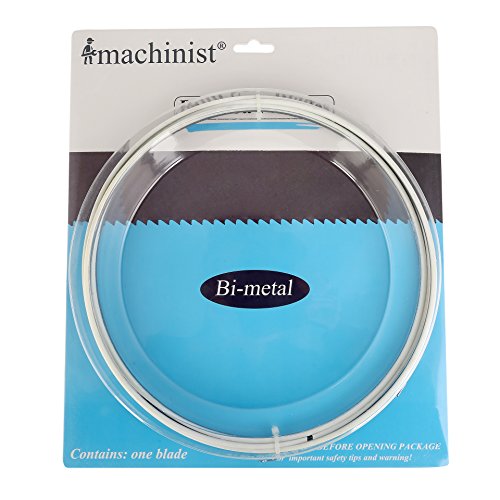 Imachinist S10112812 Bi-Metal 101 долг, 1/2 широк, 0,025 дебели ферозни метали за сечење на метави променливи заби