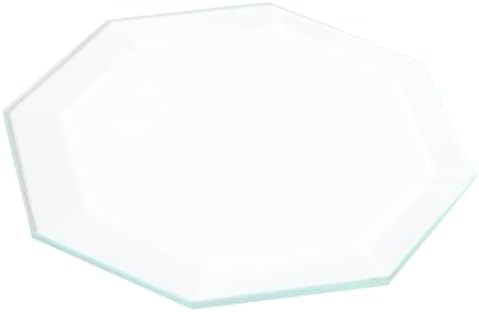 Plymor Octagon 3mm чиста стакло, 2,5 инчи x 2,5 инчи