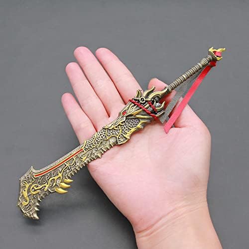 Нарака: Колекција на игри BladePoint Game Greatswords Metal Action Figures Toys Sword Party Party Supplies Decocation Decoration Rankpack