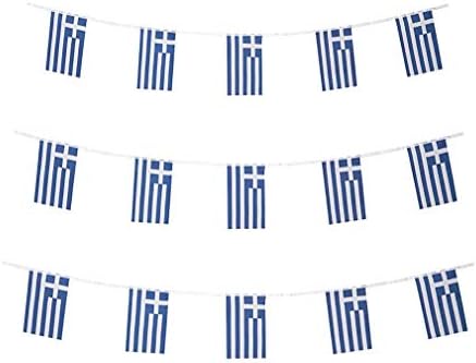 Грција знамиња Грчки мали жици мини знаме за знаме за знаме