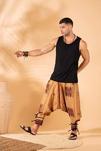 Компанијата Вешити Премиум Памук Баги, боемски јога хареми панталони