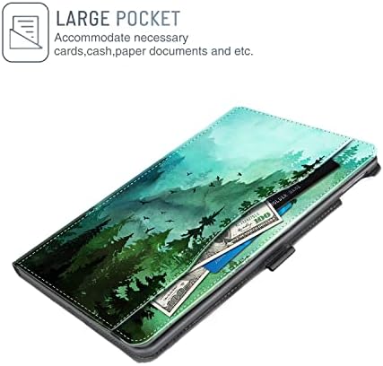 Шумски случај за iPad 9 -ти/8 -та/7 -та генерација, iPad 10.2 случај со држач за молив за деца девојчиња, прилагодете го случајот со преглед на агол со џеб/лента за рака/автома?