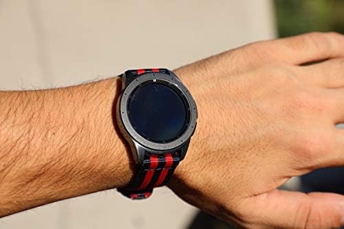 Луксузен Опсег На Часовници НА НАТО ЗА lg G smartwatch 22mm Ремен за часовници за да одговара На Lg G Smart Watch